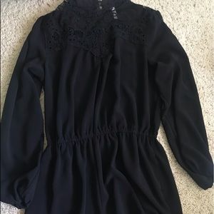 TARGET BLACK ROMPER